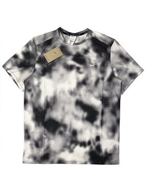 Nike Dri-FIT ADV Running Division Black Grey Breathe Shirt HJ4148-010 Mens Large